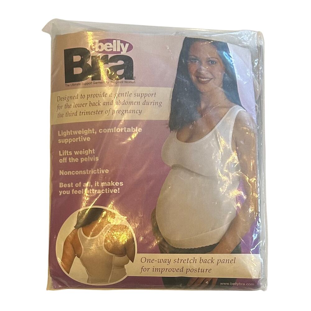 New Women’s Ultimate Pregnancy Support Garment By Belly Bra XXL, 2X 46/48 Nude